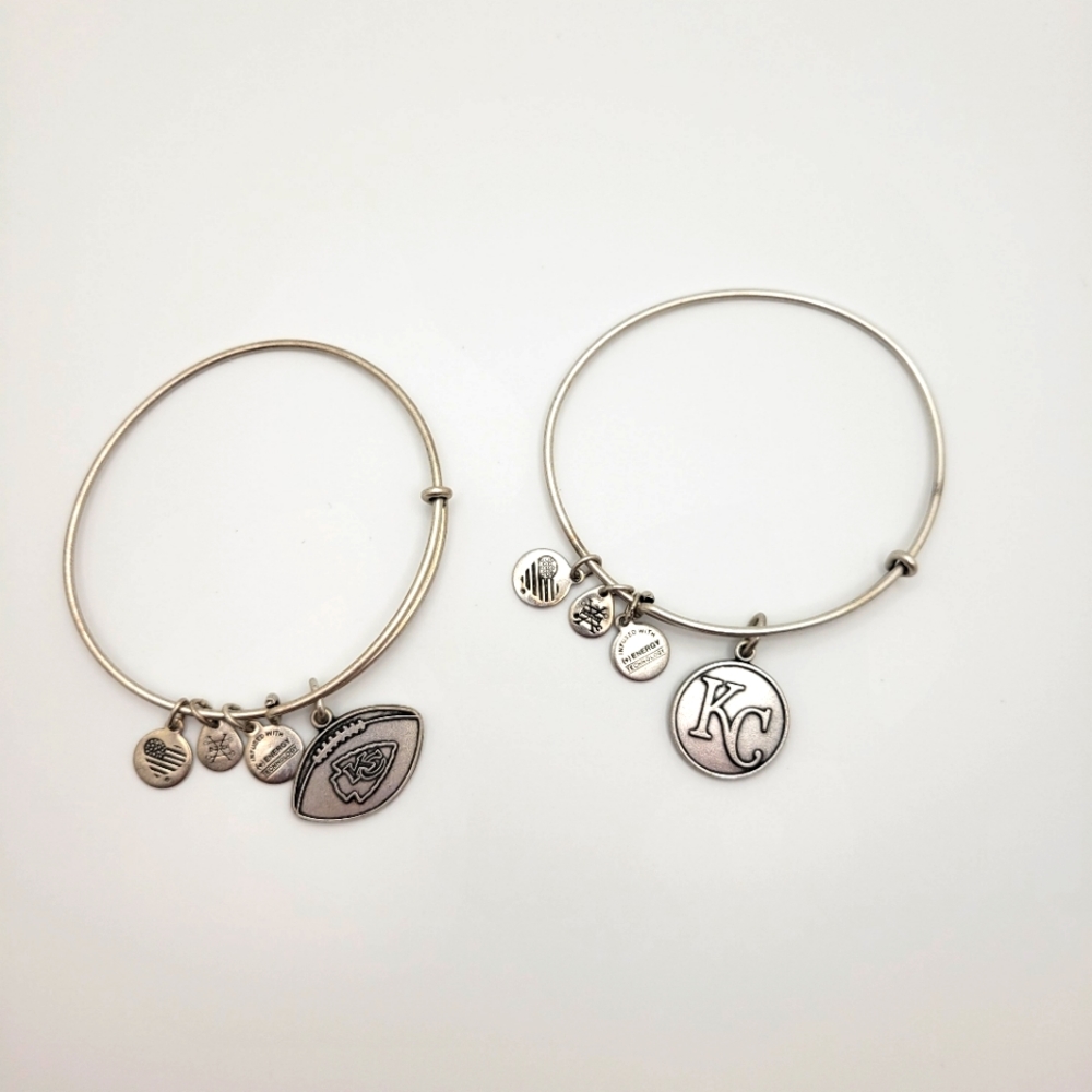 Alex&Ani Kansas City Chiefs and Royals Bangles